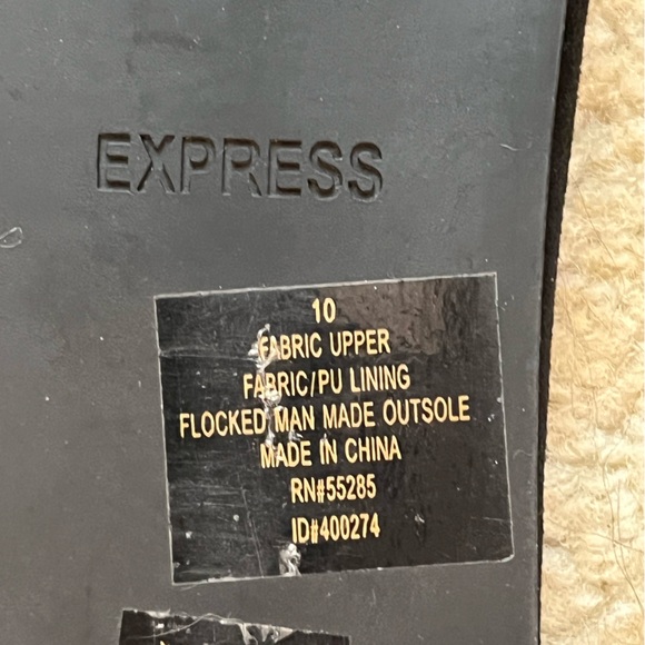 Express Rhinestone Sandals size 10 - Picture 4 of 4